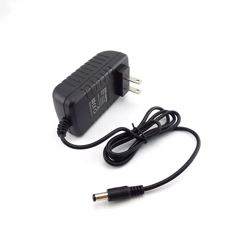 

5.5mm*2.5mm 12V 3A AC to DC 100V-240V Charger Adapter Power Supply Converter for CCTV Camera LED Strip Lamp US EU Plug