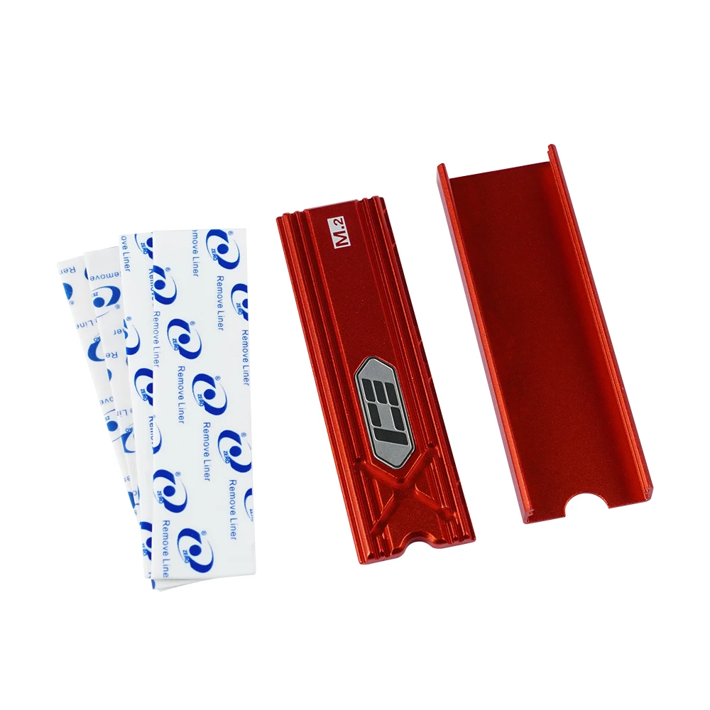 Жесткий диск IceManCooler M.2 радиатор SSD черный серебристый красный золотой синий