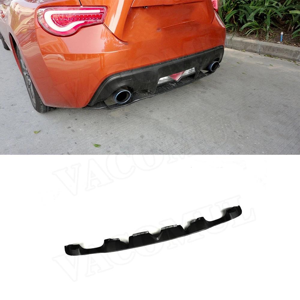 

High Quality Carbon Fiber Rear Diffuser Lip Spoiler for Toyota GT86 for Subaru BRZ 2014-2016 J Style