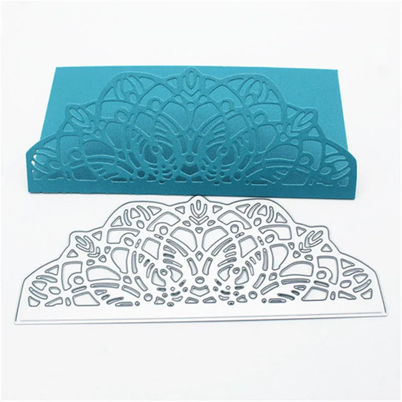 Новинка 2020 года хит сделай сам конверт кружевные металлические Вырубные штампы