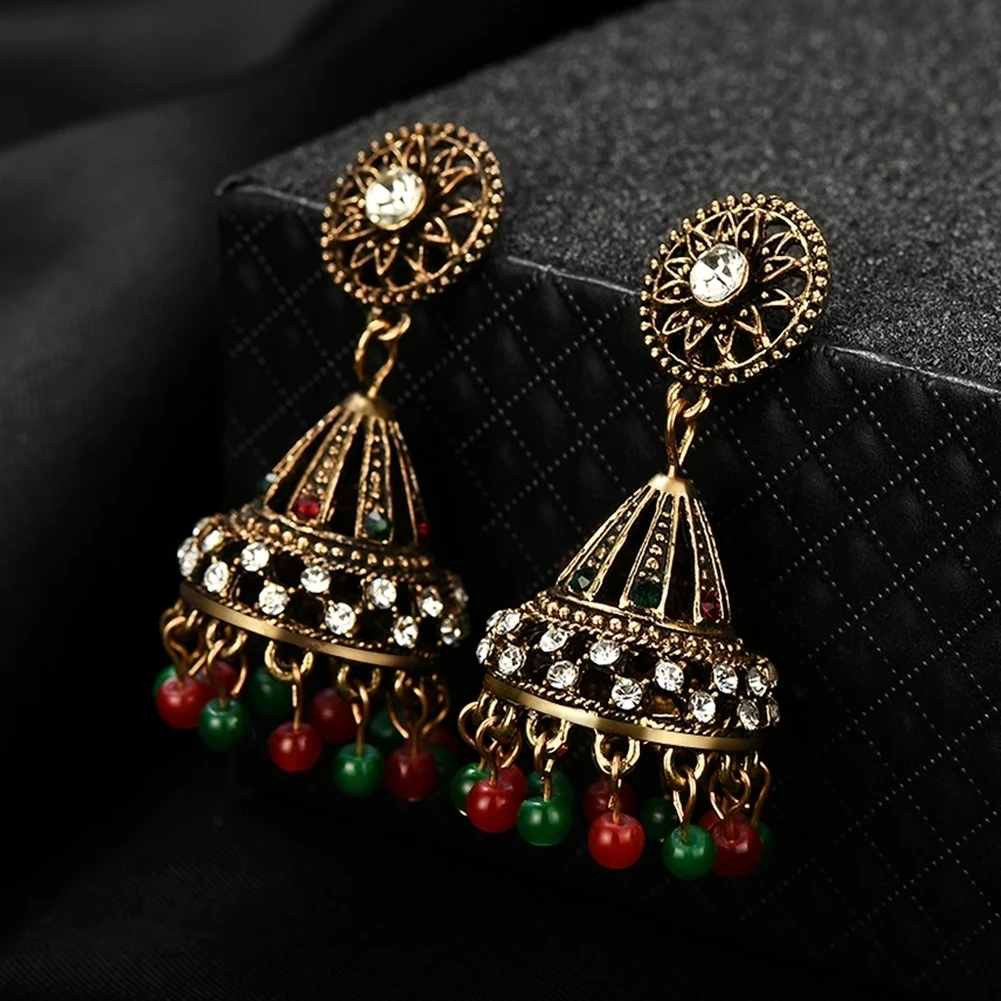 Brinco серьги античные Jhumki Jhumka висячие серьги этические племенные ювелирные изделия Ближний Восток Ретро Национальный стиль колокол