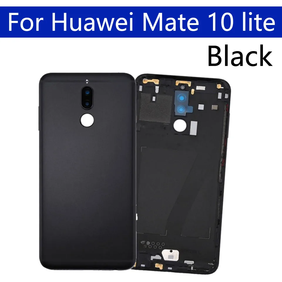 Задняя крышка батарейного отсека для Huawei Mate 10 lite задняя корпуса чехол Nova 2i Корпус