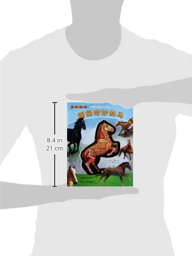 

Interesting Perspective Pop-Up Books:Seeing Through the Wonderful Horse (Chinese Edition)