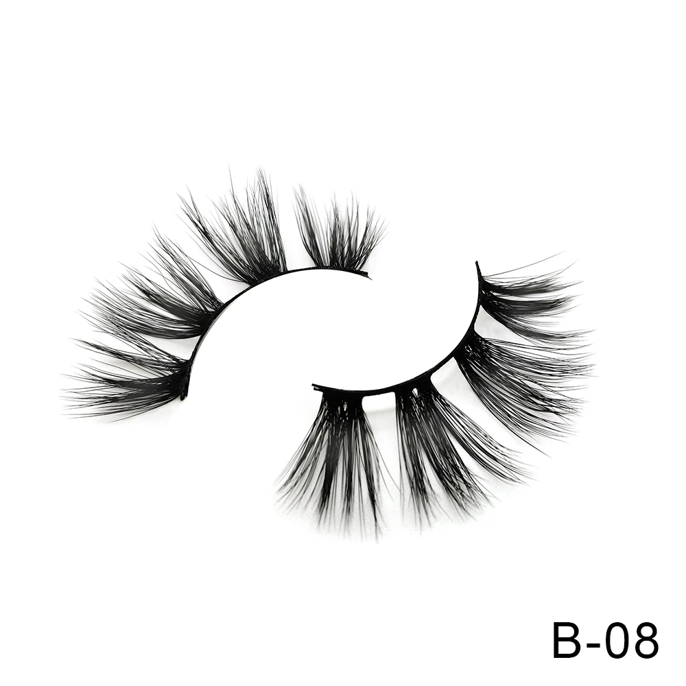 DORADOSUN 5 пар 3D искусственные норковые накладные ресницы пушистые для глаз толстые