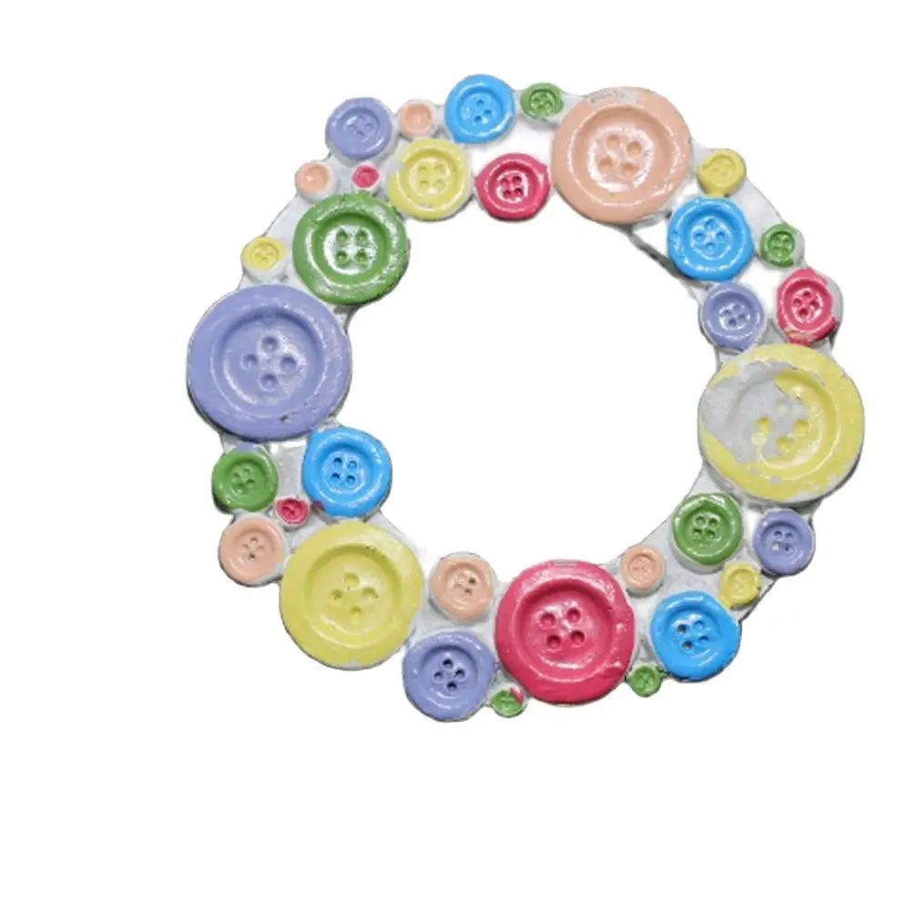 

Button photo Frame Silicone Molds Plaster DIY Tools Round Frame Mould Chocolate Fondant Silicone Mold