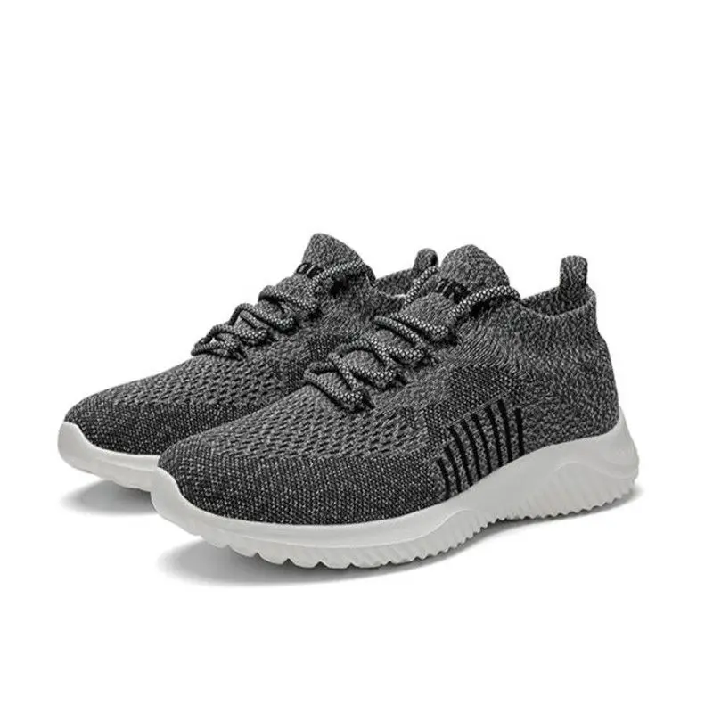 

Spring Men's Shoes 2021 Fashion Trend Running Shoes Korean Casual Shoes Sneakers flying Woven Men's Sports Shoes Zapatillas