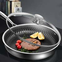 stainless steel saucepan kitchen accessories cooking pot non stick frying pan steak induction cooker panelas cookware bc50jg