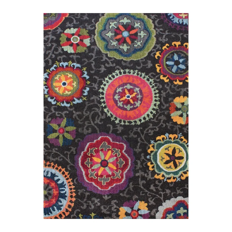 Богемный Национальный Хрустальный бархатный ковер для детской комнаты гостиной