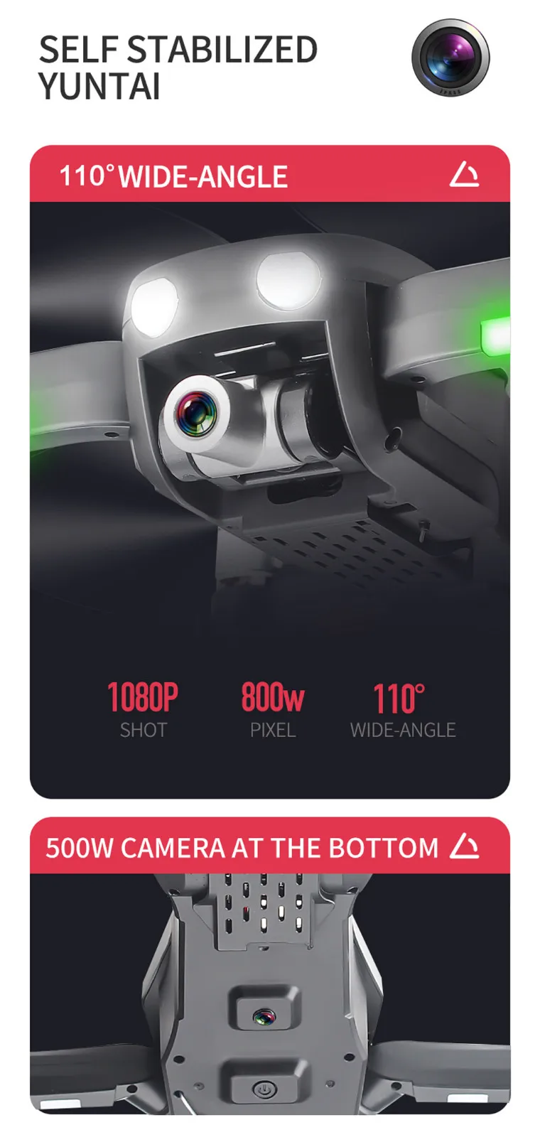 CSJ-X1 GPS беспилотные летательные аппараты с 5G WI-FI FPV 4K HD Камера бесщеточный