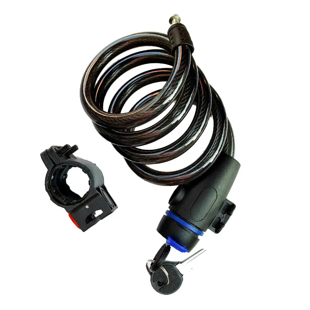 Универсальный Противоугонный MTB велосипедный замок из нержавеющей стали