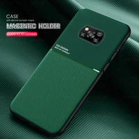 for poco x3 case car magnetic holder case for xiaomi poco x3 nfc m3 little x m 3 soft silicone shockproof coque cover for pocox3