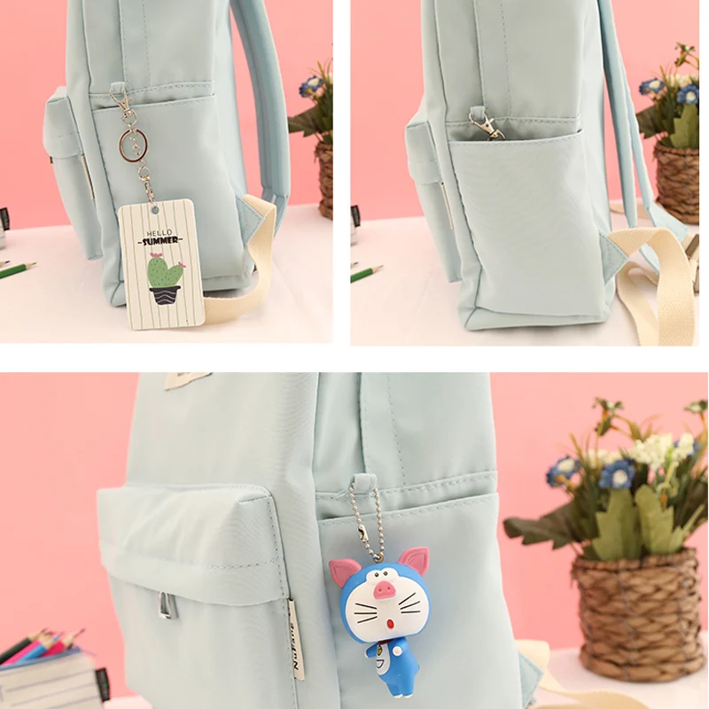 NuFangU простой дизайн Оксфорд корейский стиль женский рюкзак модная удобная сумка