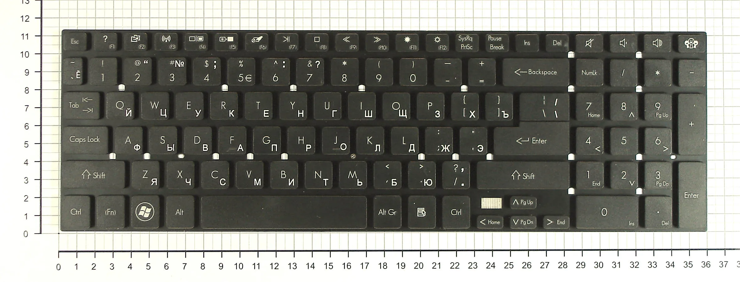 For Packard Bell pk130hq3a04 black keyboard | Replacement Keyboards