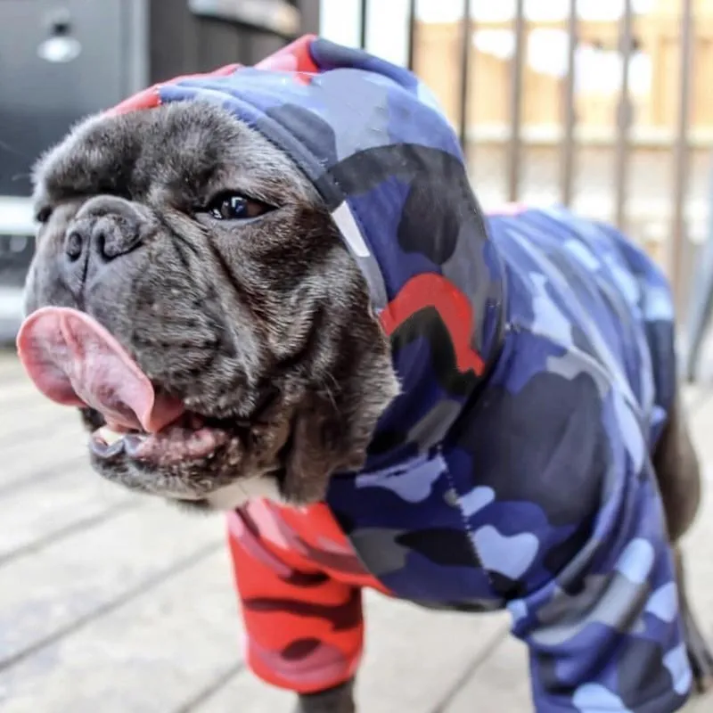 Панель в форме французского бульдога с домашними животными зимняя теплая