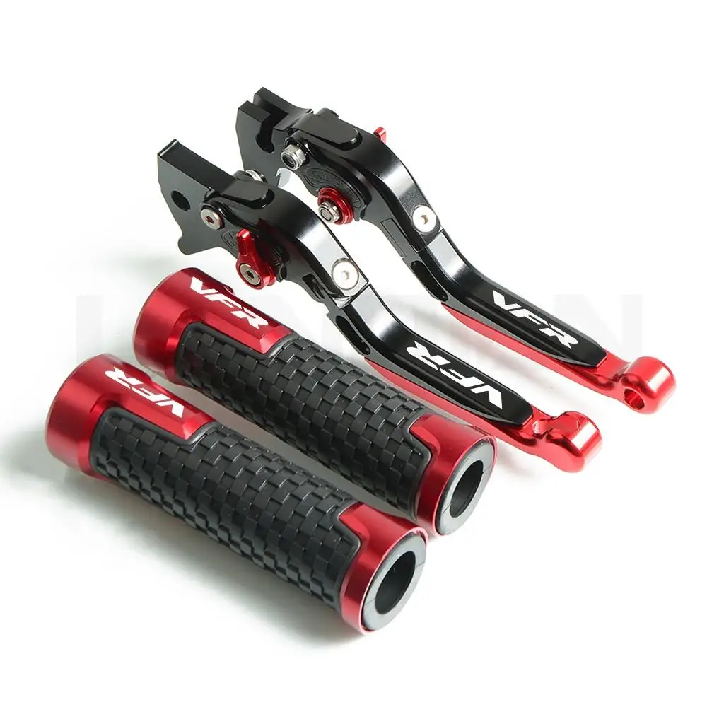 

For Honda VFR750 VFR800 F Motorcycle Aluminum Brake Clutch Levers & Handlebar Handle bar Grips VFR 750 91-97 VFR 800 F 2002-2017