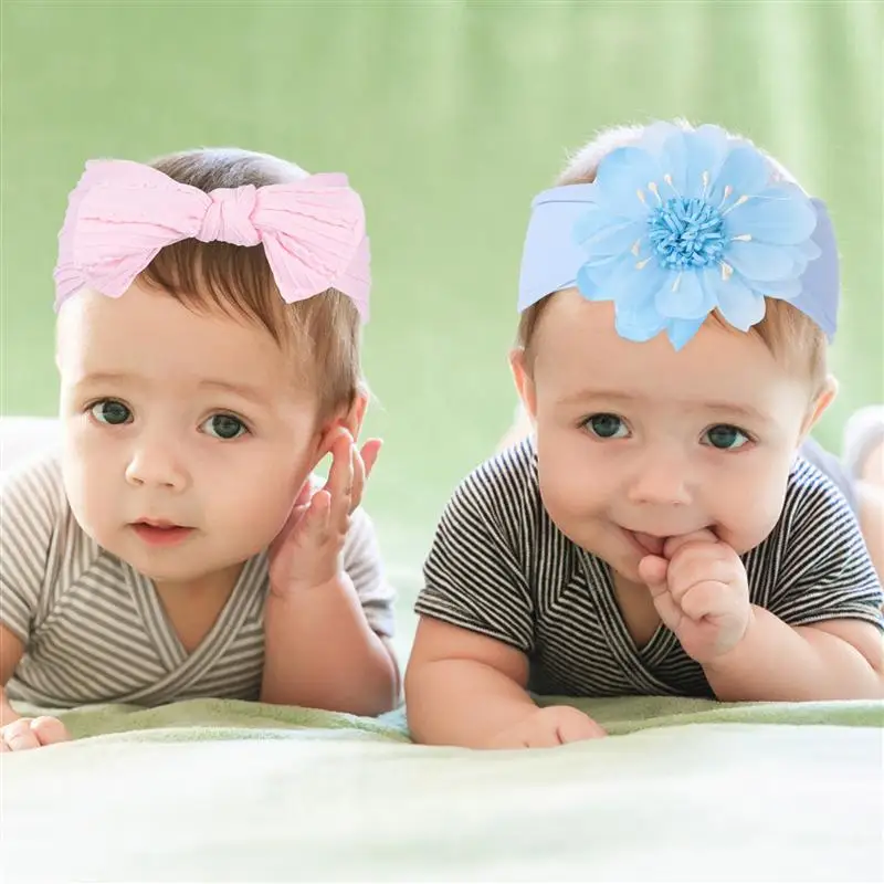 

2Pcs Sun Flower Baby Girls Headbands Hair Band Accessories for Newborns Infant