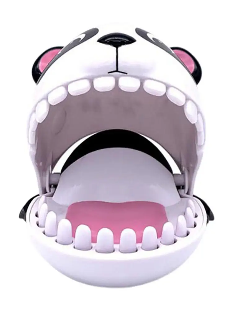 Hot Creative Practical Electric Panda Teeth Toy Animal Biting Finger Dentist Game For Kids Family Party Play Fun Gift | Игрушки и хобби