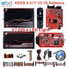 Новейшие красные KESS V5.017 V2.70 V7.020 V2.25 ЭБУ чип инструмент настройки