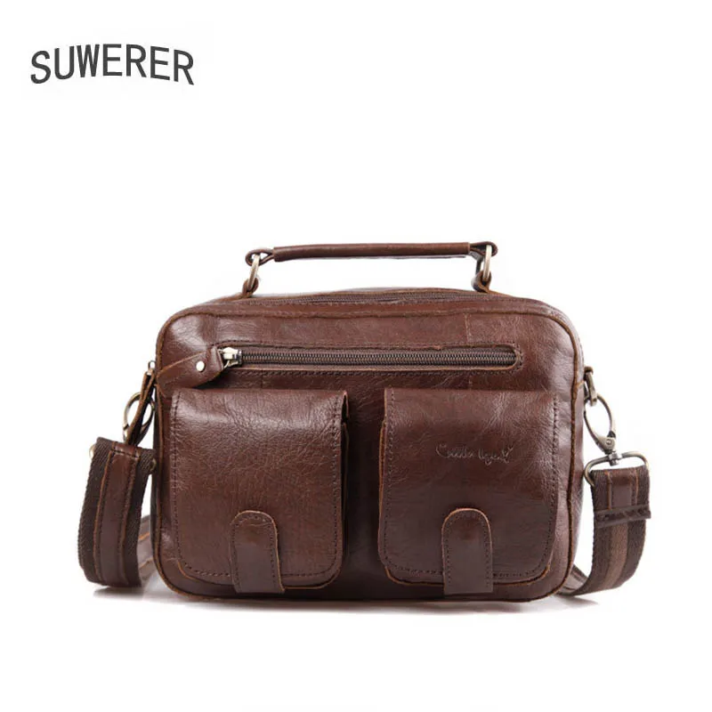 

New Genuine Leather Bag Cowhide Leather Shoulder Crossbody Bags For Women Luxury Handbags Women Bags Designer Famous Brand