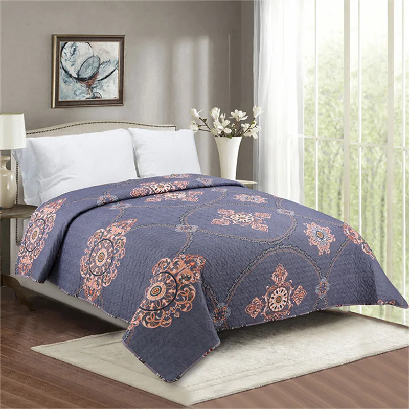 Beste Geometrische Patchwork Gewatteerde Sprei Zomer Quilt Trooster Deken Thuis Tapijt Plaid Slaapbank Cover Kussenslopen) (Geen 150*200Cm
