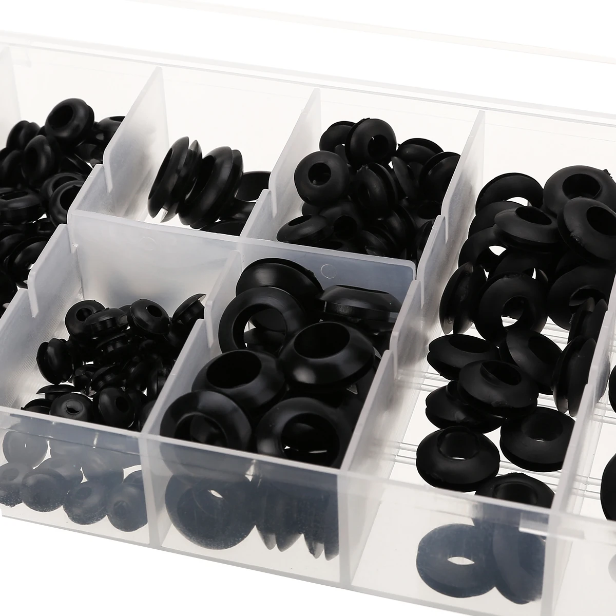 180 шт резиновых втулок набор стопорных колец Набор заглушек монтажный кабель