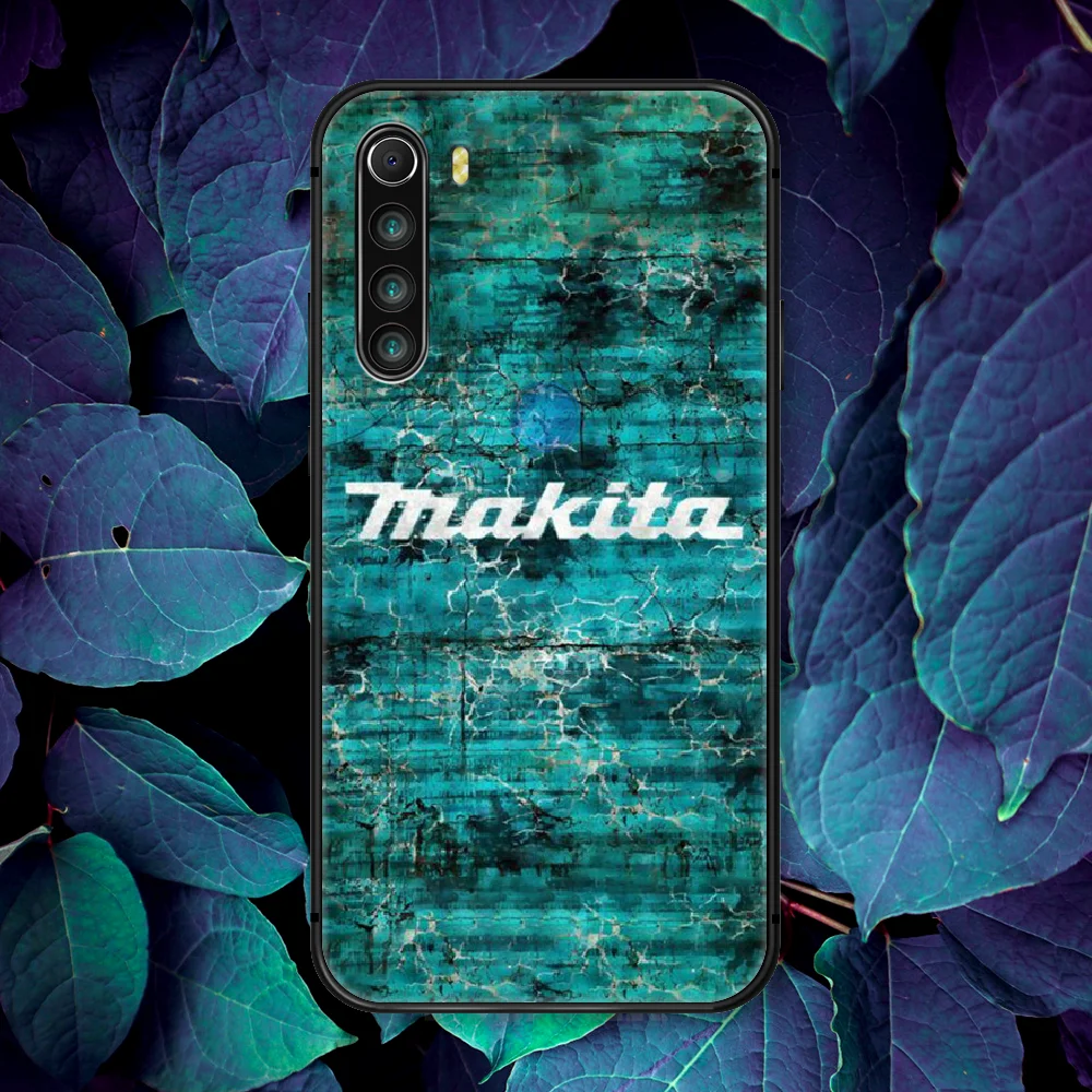 

M-Makita Toolbox Brand Phone Case For Xiaomi Redmi Note 7 8 8T 9 9S 4X 7 7A 9A K30 Pro Ultra black Back Fashion Etui Trend Cell