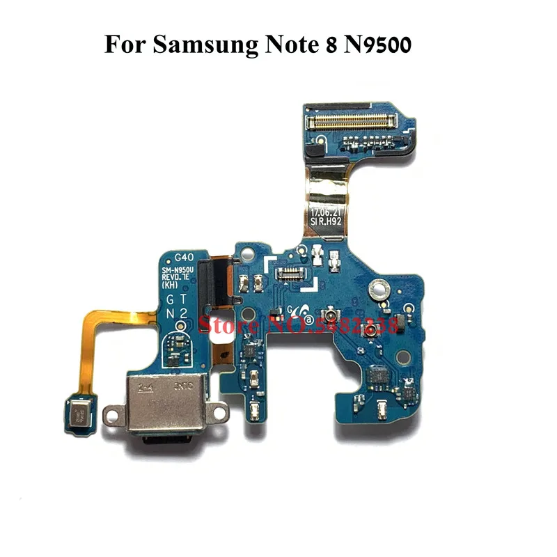 Оригинальный зарядный USB порт гибкий кабель для Samsung Note 8 N9500 N950U N950F N950N зарядное
