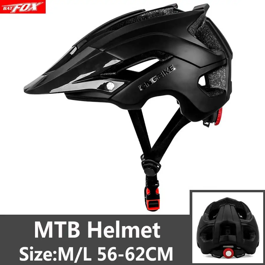 F54-AB2 Batfox TRAIL XC MTB велосипедный шлем In-mold дорожный велосипедный шлем женские горные велосипедные шлемы Защитная крышка велосипедный шлем - Цвет: F54-AB2