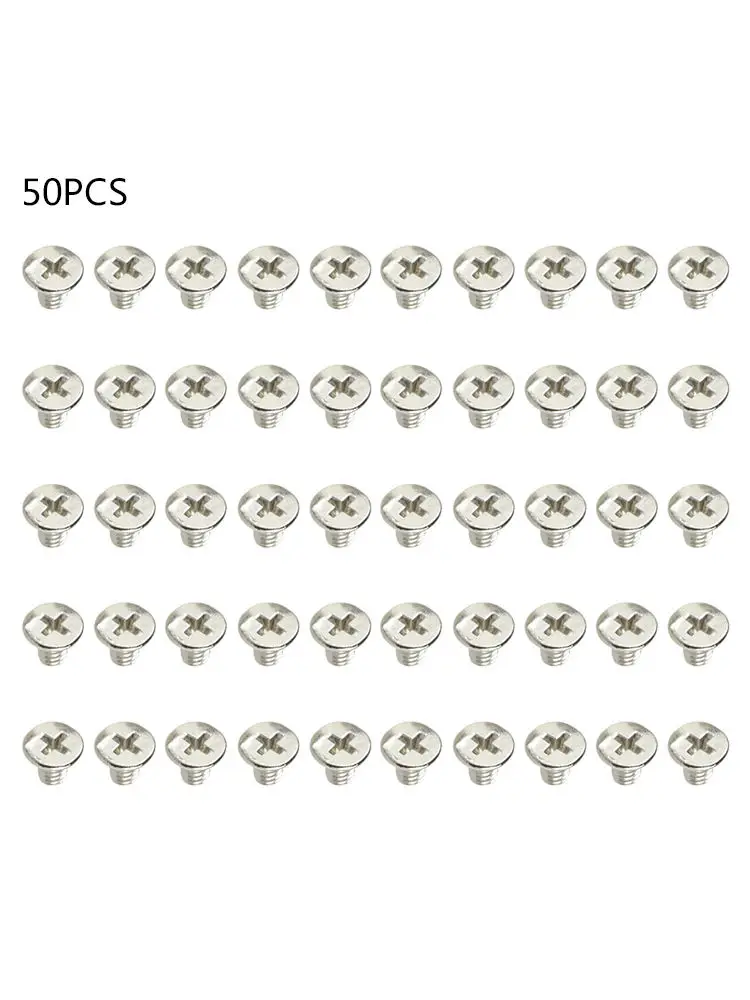 20/50/100 шт. Новый ноутбук M2X3 мм плоская головка винт никелированный Phillips