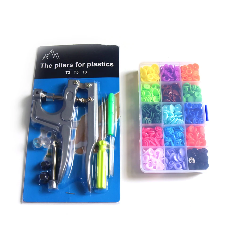1 Набор плоскогубцы для заклепок полимерные пуговицы T5 | Дом и сад
