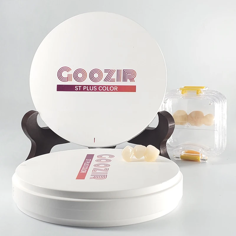 GOOZIR 98*25mm STC Color Zirconia Ceramic Disc Cad Cam Zirconia Dental Materials  for Dental Lab