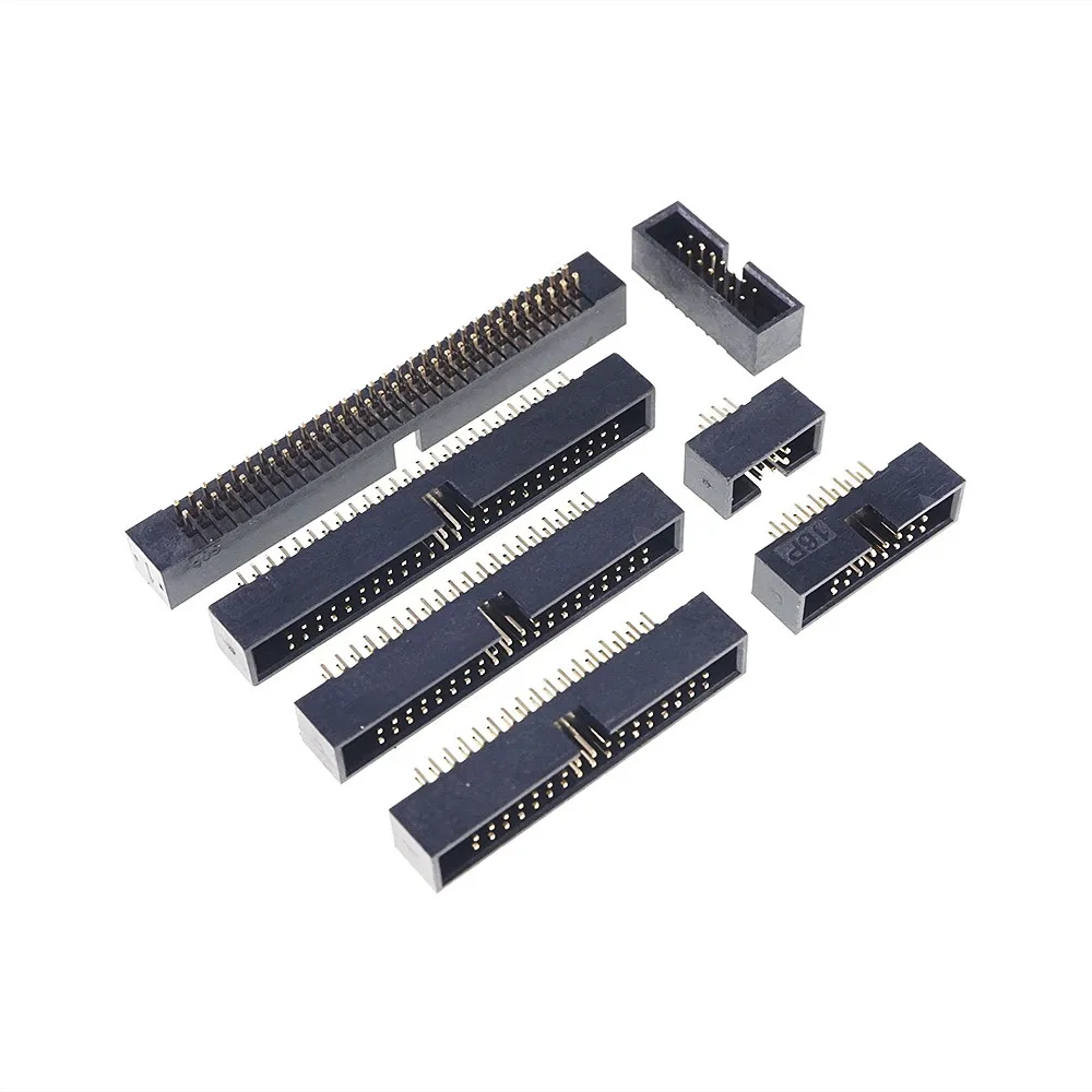 10 шт. коннектор для коробок 1 27 мм x 2x6 Pin 12 два ряда сквозное отверстие dip Тип прямой