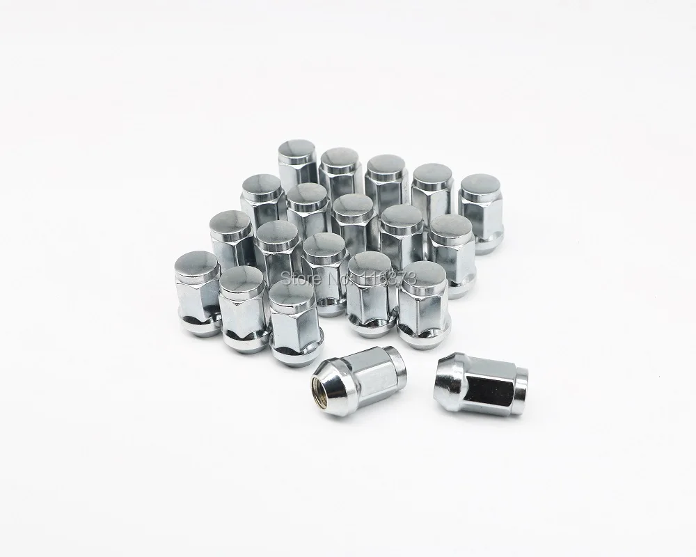 New 12x1.5x24 lug nuts Chrome/Red/Black Acorn Bulge wheel nut Set of 24 lugnuts closed end for 2001-2016 Toyota Tacoma | Автомобили и