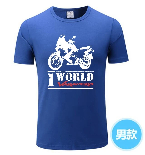 2021 мотоциклетные один мир одна варадеро Футболка короткий рукав Xl 1000 футболка с