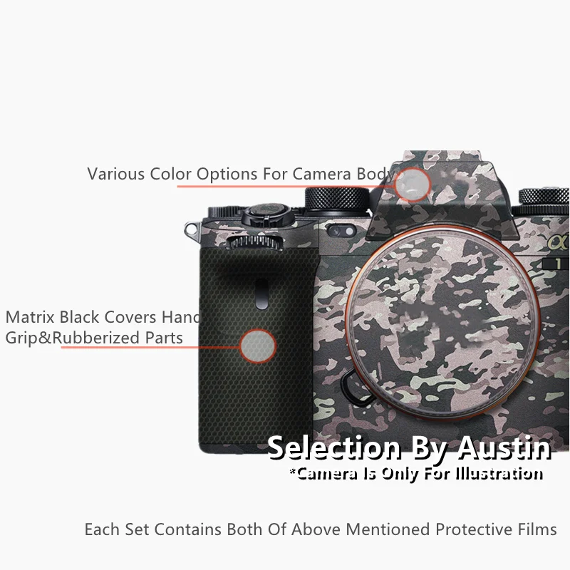

Premium Decal Skin For Sony A1 Alpha 1 a1 Camera Skin Decal Protector Anti-scratch Coat Wrap Cover Case