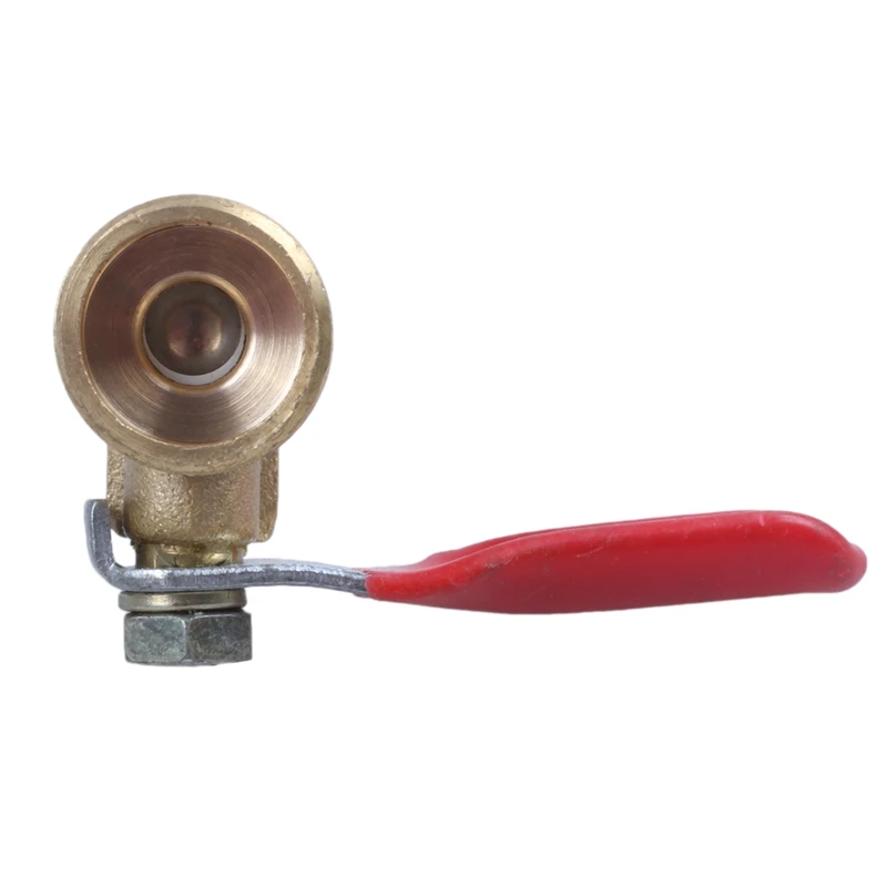 

Gold tone 3/8" PT male thread to 10mm hose tail binder ball valve