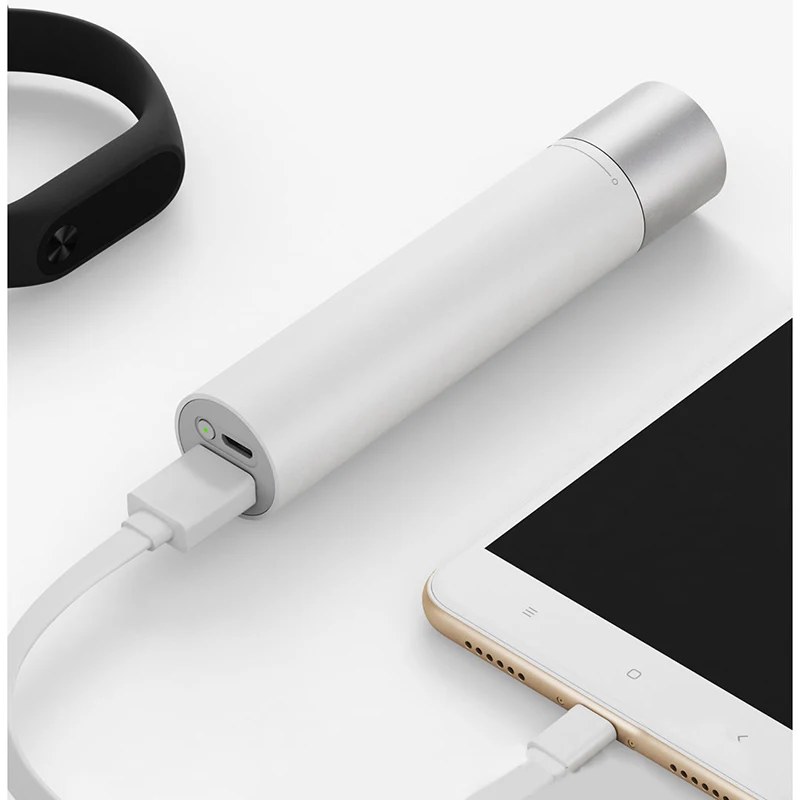 Оригинальный Портативный фонарик Xiaomi регулируемый режим яркости вращающаяся