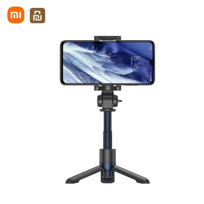 

Xiaomi Yuemi Mobile Phone Holder Stand Portable Folding Desktop Tripod Hand Held Selfie Stick 360 Degree Rotation Video Holder
