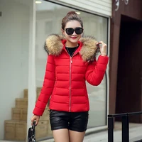 womens clothes short cotton padded style slim cotton padded jacket down c