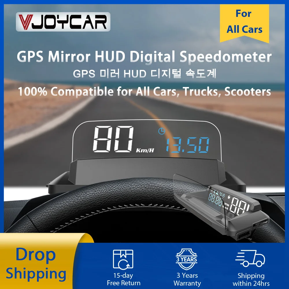 

Автомобильный GPS цифровой измеритель скорости KMH км/ч HUD Автомобильный дисплей на лобовом стекле Автомобиль Мотоцикл лодка велосипед время измеритель скорости высоты об.