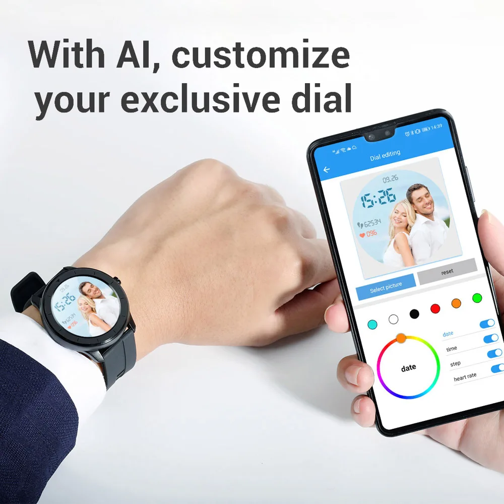 Умные часы с сенсорным экраном водонепроницаемые IP68 для Android и IOS|Смарт-часы| |
