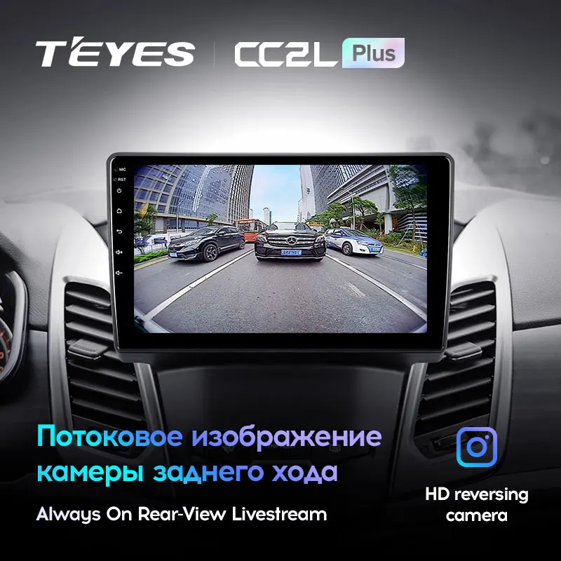 TEYES CC2L Plus Штатная магнитола For СсангЙонг Корандо Актион SsangYong Korando 3 Actyon 2 2013 - 2017 Android