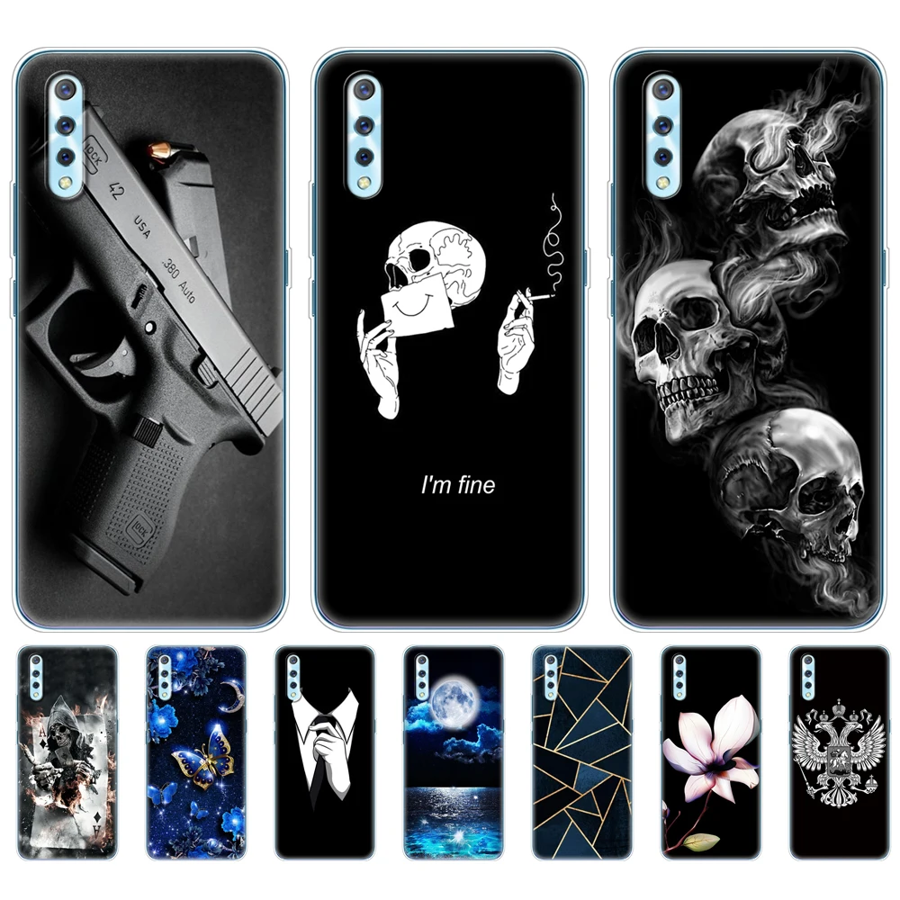 

For VIVO V17 Phone Case on Vivo V17 Neo V 17 V17Neo VIVOV17 Cover Silicon Soft TPU Back Coque Protective 6.38 Inch Shell