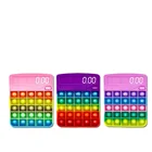 Новейший продукт, фиджет-игрушки, пузырьковый фиджет-Поппер с напечатанным персонажем