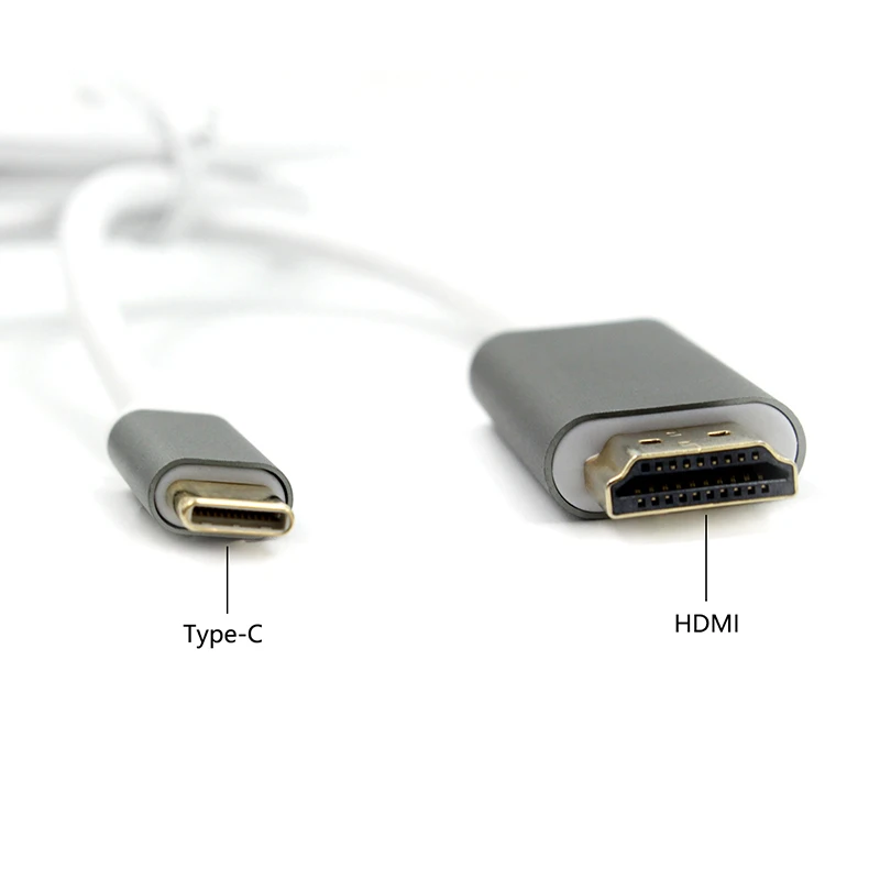 USB 3 1 Тип C к HDMI адаптер папа мужчине конвертер для MacBook2016/Huawei Matebook/Smasung S8 8 M |