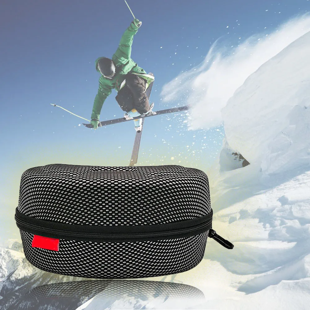 Outdoor Winter Sports Zipper Waterproof Portable Anti Scratch Ski Goggle Case Carrying Eyewear Protection Hard EVA With Buckle | Аксессуары