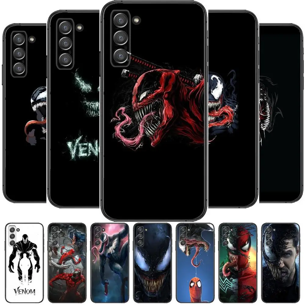 

Marvel Venom Phone cover hull For SamSung Galaxy S8 S9 S10E S20 S21 S5 S30 Plus S20 fe 5G Lite Ultra black soft case