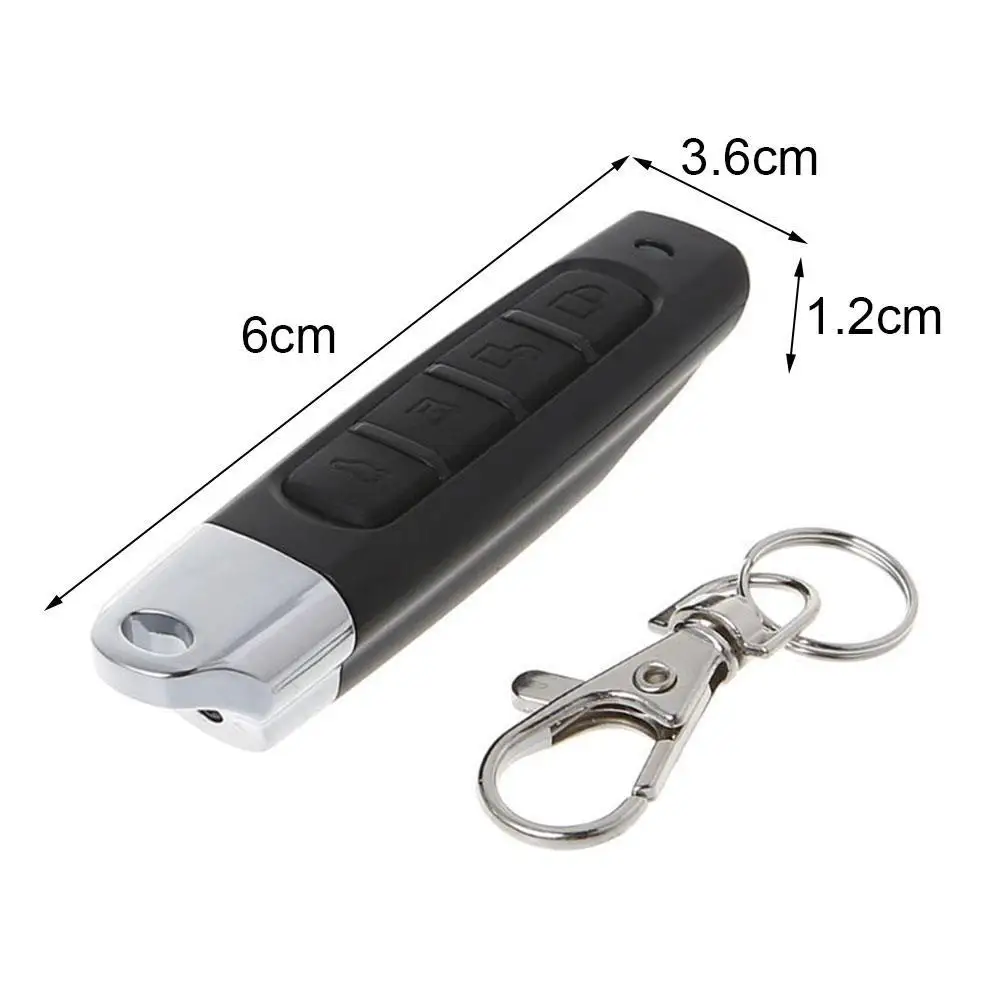 

New 433mhz Multicolor Copy Code Remote Control Wireless Control Portable Rolling Door Door Garage Remote Copy Key Automatic J2W0