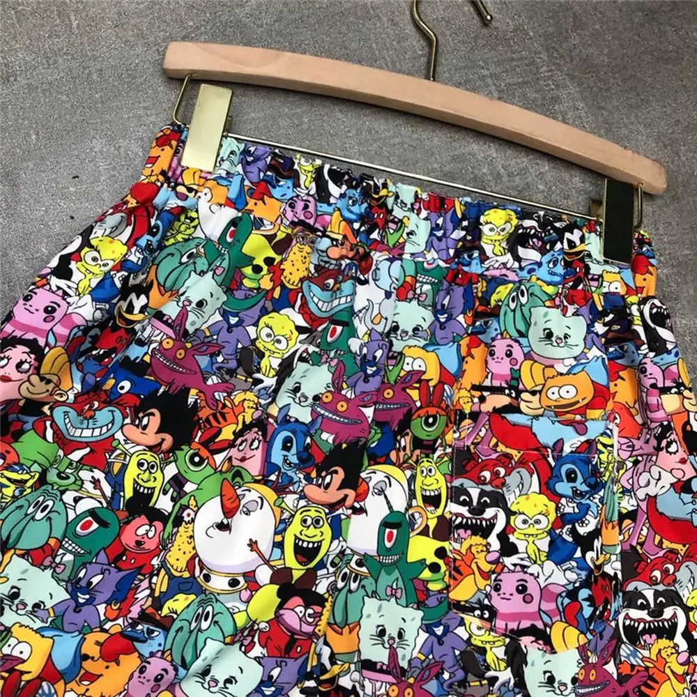 

VETEMENTS Shorts Men Women Full CARTOON Logo Vetements shorts 1:1 High-Quality Oversize VTM Breechcloth