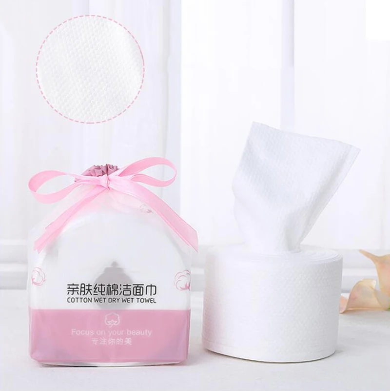 150 г рулон средства по уходу за кожей лица Хлопок Refill Ватные диски выдвижной уход